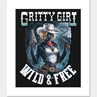 Gritty Girl - Wild & Free Posters and Art